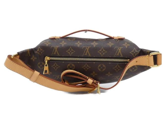 Borsa a tracolla Louis Vuitton Monogram Bumbag Marrone - vista 2