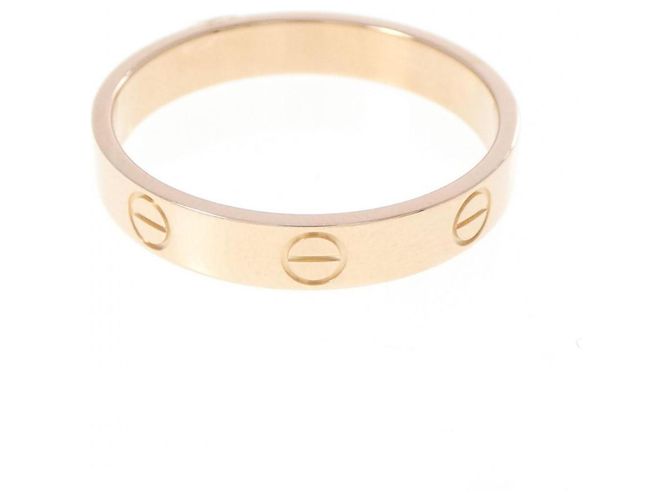 Anello Mini Love di Cartier in oro rosa 18K - vista 2