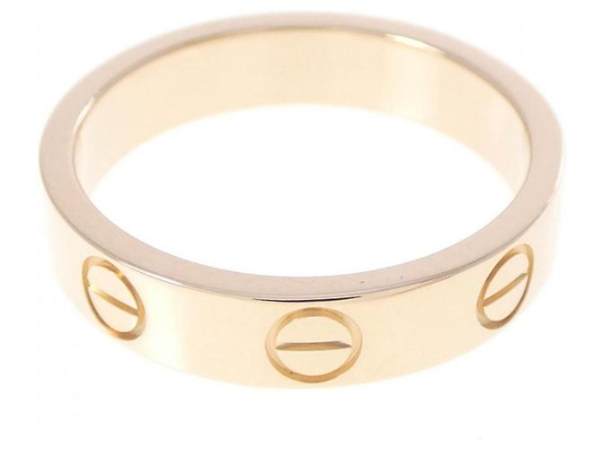 Anello Mini Love di Cartier in oro rosa 18K - vista 2