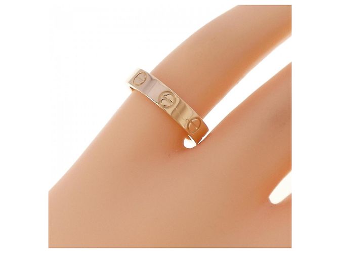Anello Mini Love di Cartier in oro rosa 18K - vista 4