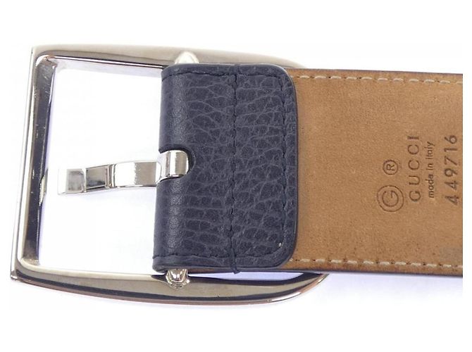 Cintura Standard Navy Gucci 449716 Blu navy - vista 3