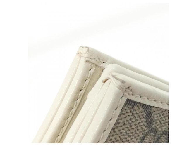 Cartera de doble pliegue HORSEBIT 1955 Gucci Blanco Beige - vista 3