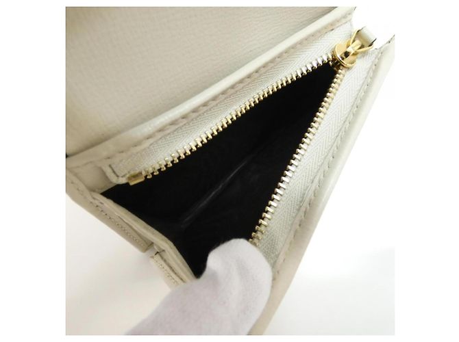 Cartera de doble pliegue HORSEBIT 1955 Gucci Blanco Beige - vista 9