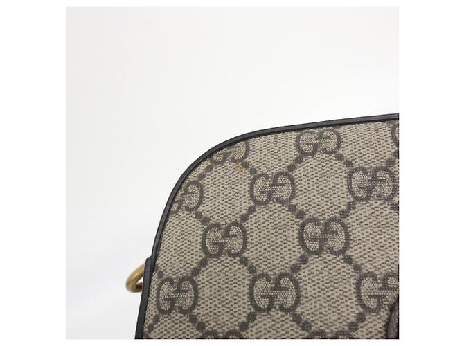Gucci NEO VINTAGE Schultertasche Braun Beige - Ansicht 4
