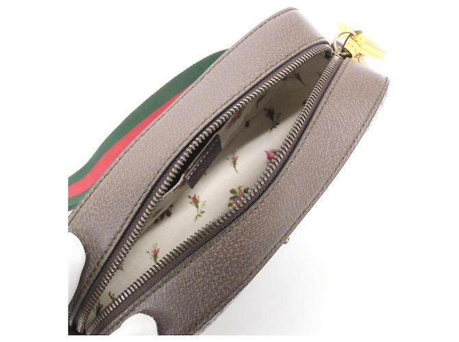 Gucci NEO VINTAGE Schultertasche Braun Beige - Ansicht 7