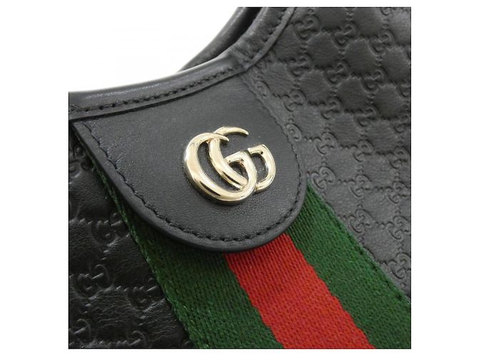 Borsa Gucci Ophidia Nero - vista 4