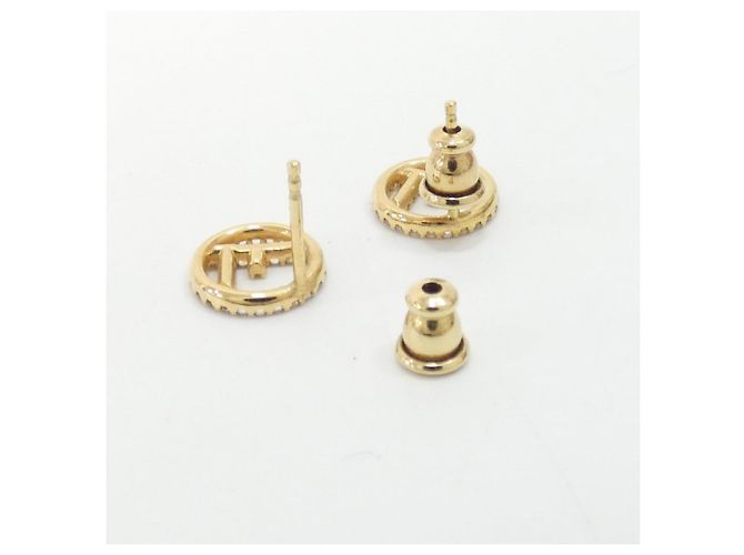 Fendi Ohrstecker Gold - Ansicht 3