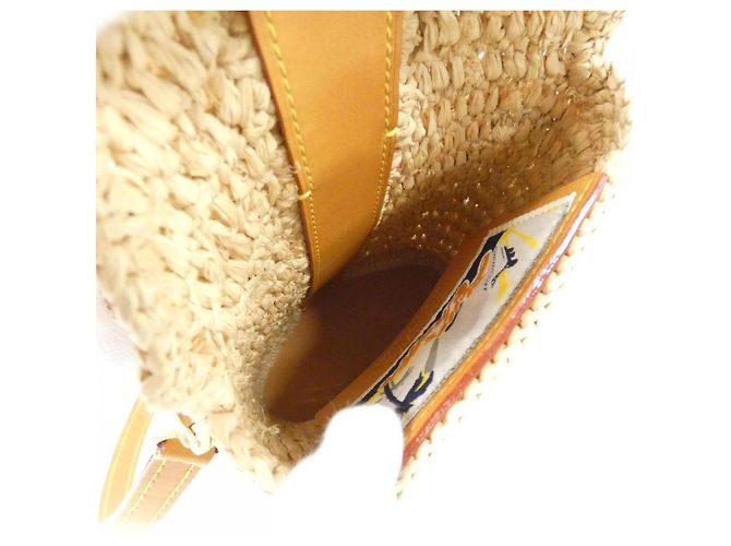 Pochette a busta Louis Vuitton Beige - vista 8