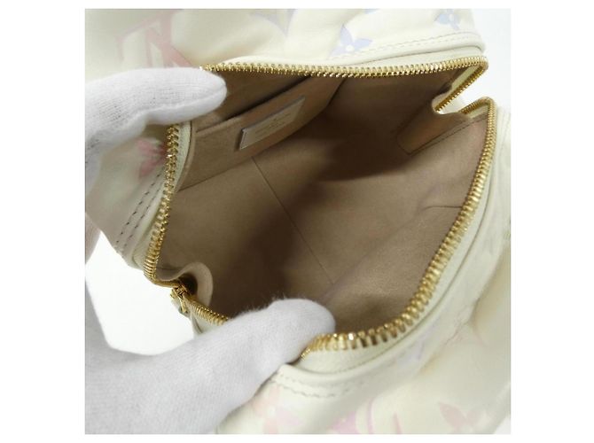 Borsa Quadrata Louis Vuitton M23059 Borsa a Mano Bianco Multicolore - vista 7