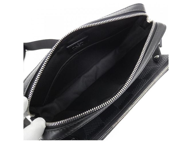 Borsa a tracolla Louis Vuitton Damier Graphite 3D Trio Marrone Damier ebene - vista 8