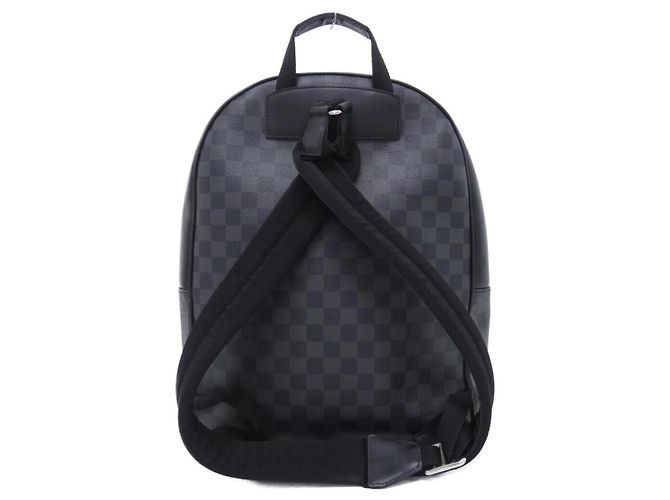 Louis Vuitton Damier Graphite Josh N41473 Zaino Marrone Damier ebene - vista 2