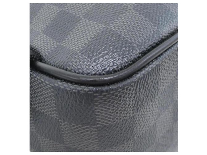 Louis Vuitton Damier Graphite Josh N41473 Zaino Marrone Damier ebene - vista 3