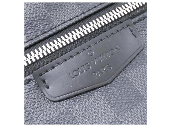 Louis Vuitton Damier Graphite Josh N41473 Zaino Marrone Damier ebene - vista 5