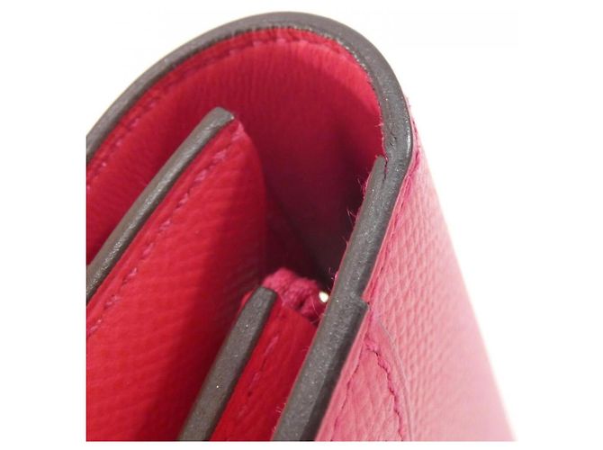 Hermès Portafoglio Compatto Constance Hermes Rosa - vista 4