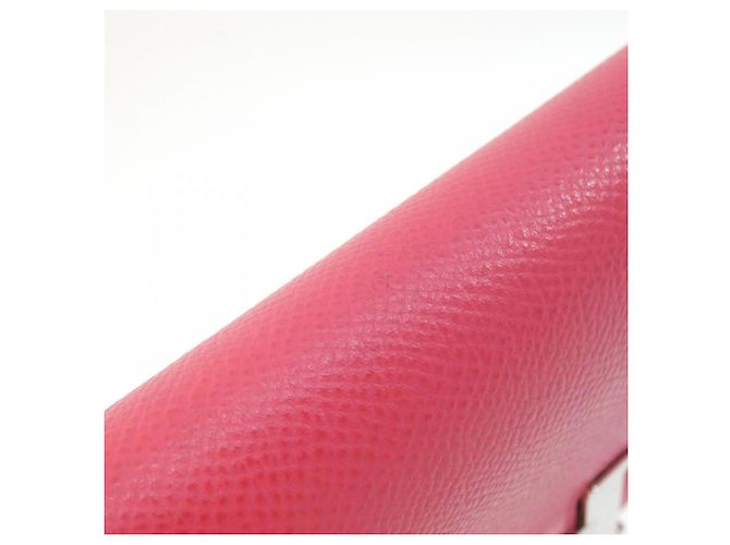 Hermès Portafoglio Compatto Constance Hermes Rosa - vista 5