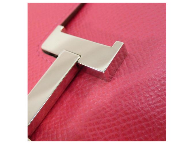 Hermès Portafoglio Compatto Constance Hermes Rosa - vista 6