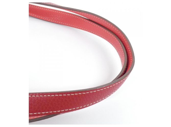 Hermès Bolsa Hermes Double Sens em Rose Jaipur e Rouge Casaque Rosa Vermelho - vista 6
