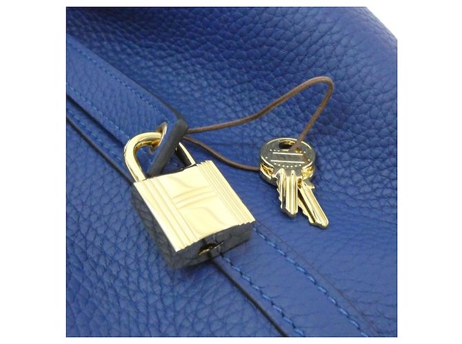 Hermès Hermes Picotin Lock PM Handtasche Blau - Ansicht 3