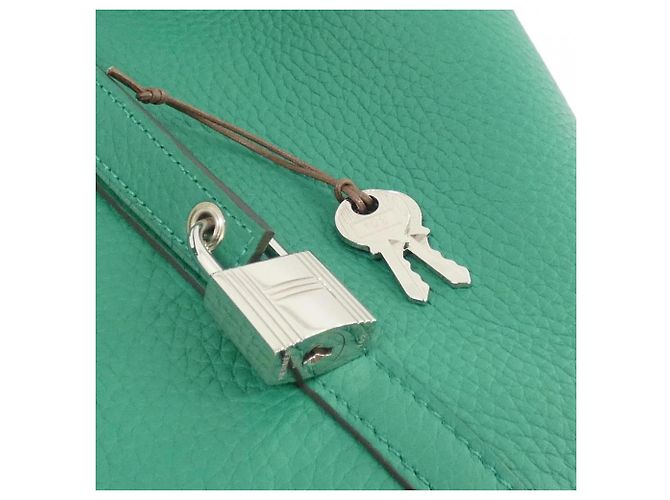 Hermès Bolso Hermes Picotin Lock PM Verde claro - vista 3