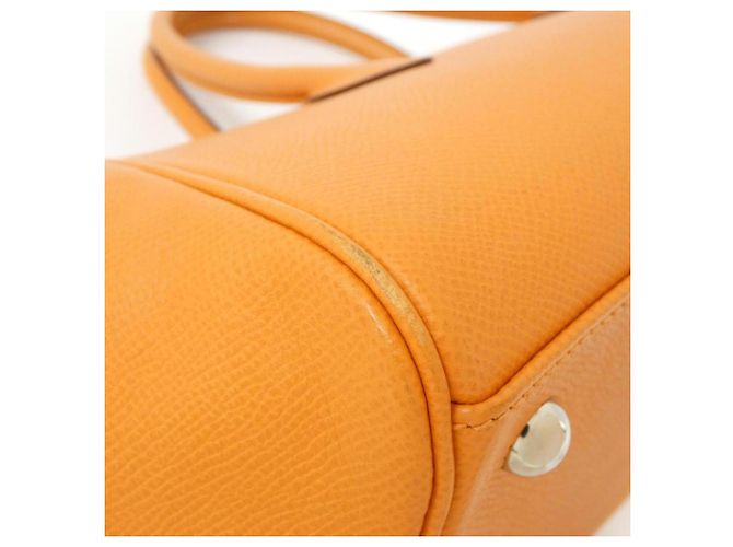 Hermès Bolso de mano Bombay Hermes Paris Naranja - vista 3