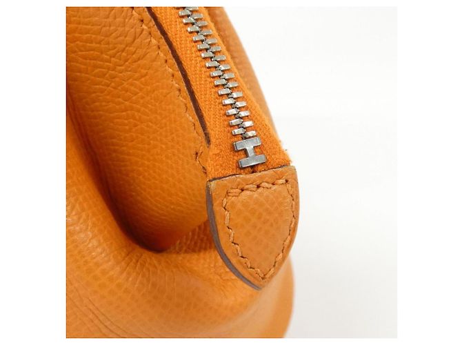 Hermès Bolso de mano Bombay Hermes Paris Naranja - vista 4