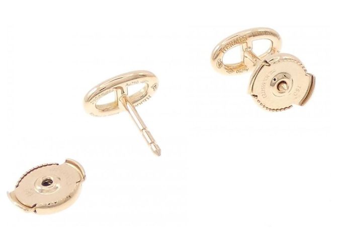 Hermès Farandole Ohrringe in Roségold Golden - Ansicht 3