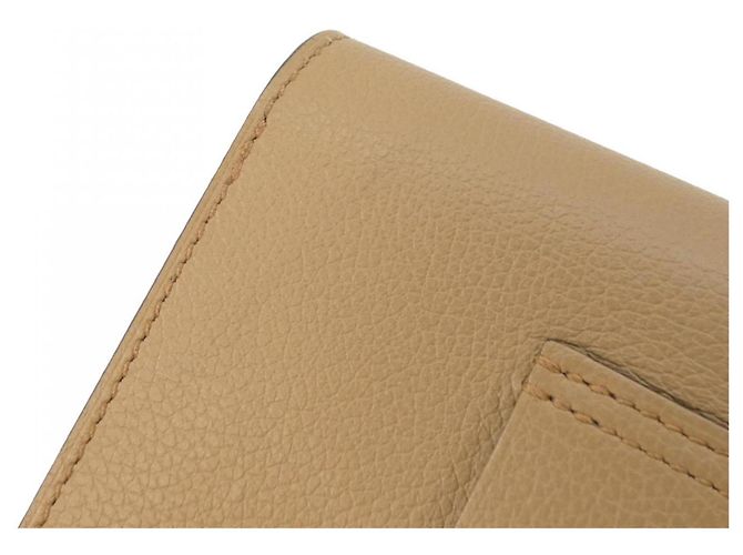 Hermès Hermes Luli Slim Bicolor Wallet Brown - view 3