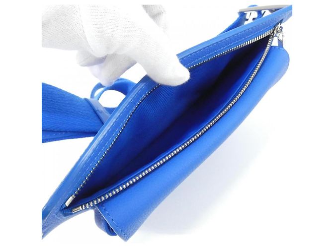 Borsa a tracolla Louis Vuitton LV Aerogram Takeoff Blu - vista 9