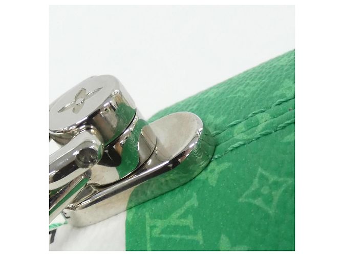Borsa Louis Vuitton LV Paint Can Bianco Verde - vista 5