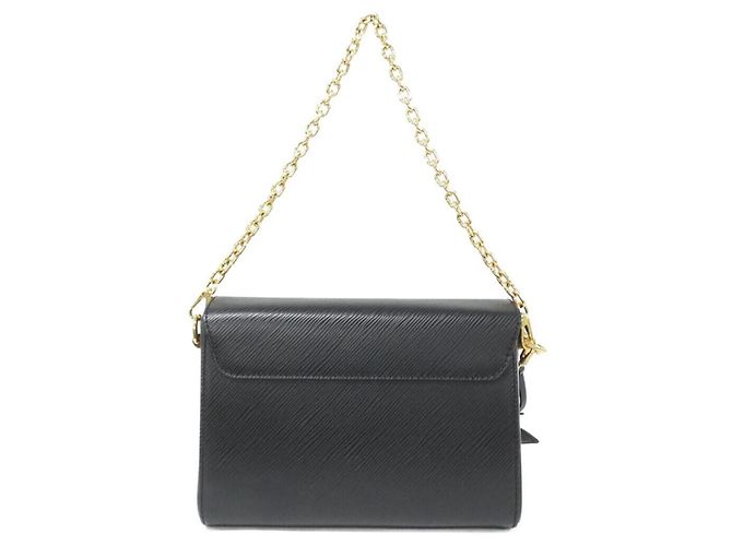 Borsa a Spalla Louis Vuitton Epi Twist MM Nero - vista 2