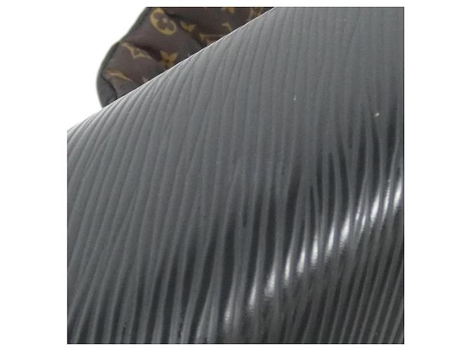 Borsa a Spalla Louis Vuitton Epi Twist MM Nero - vista 7