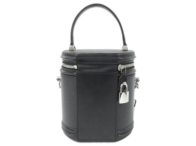 Borsa Louis Vuitton Epi Cannes M52226 Nero - vista 2