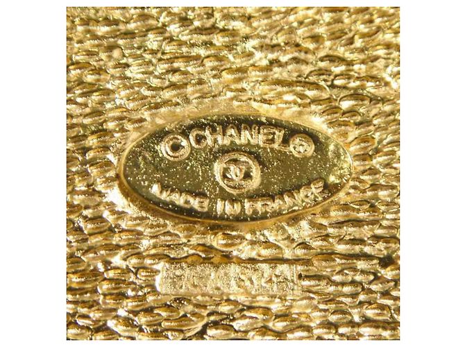 Spilla in metallo dorato Chanel D'oro - vista 9