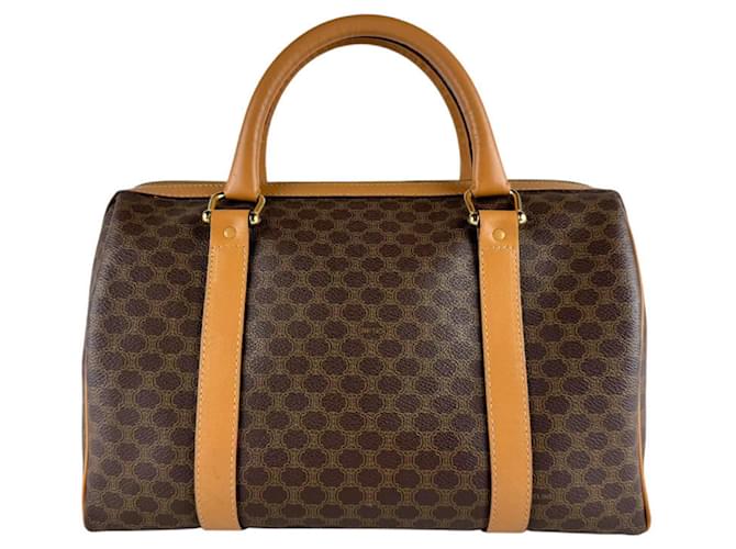 Céline Borsa Boston Celine Marrone - vista 3