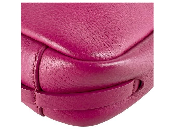 Everyday Borsa a tracolla in pelle rosa Balenciaga - vista 7