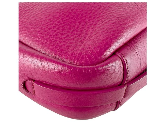 Everyday Borsa a tracolla in pelle rosa Balenciaga - vista 8