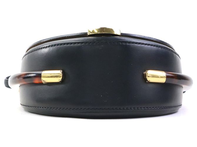 Borsa a Spalla Fendi Moonlight Marrone Nero - vista 4