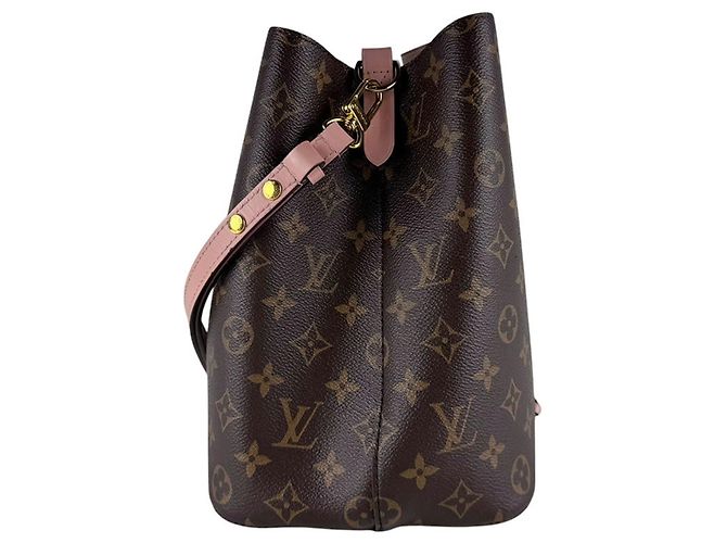 Néonoé Borsa a Spalla Louis Vuitton Monogram Neo Noe Rosa Monogramma - vista 2