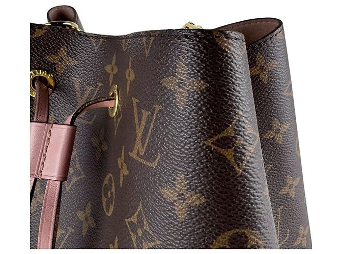 Néonoé Borsa a Spalla Louis Vuitton Monogram Neo Noe Rosa Monogramma - vista 5