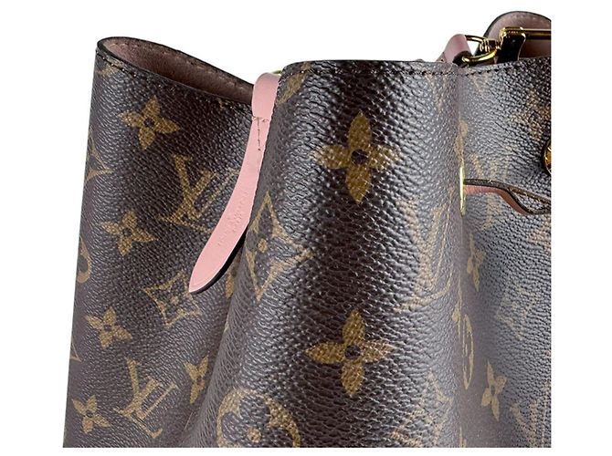 Néonoé Borsa a Spalla Louis Vuitton Monogram Neo Noe Rosa Monogramma - vista 6
