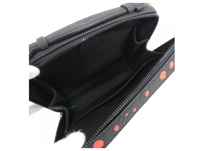 Borsa a tracolla Louis Vuitton Taurillon Monogram Nero - vista 5