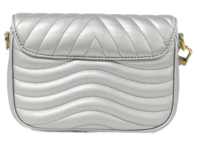 Borsa a Spalla Louis Vuitton New Wave Multi Pochette Argento - vista 2
