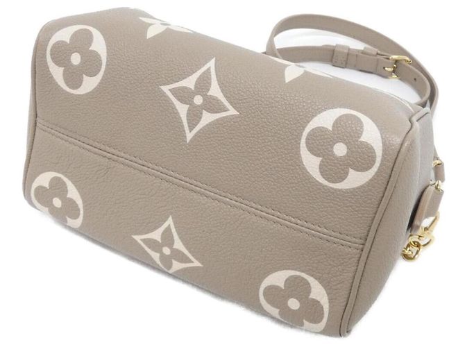 Bolso Boston Louis Vuitton Monogram Empreinte Beige Gris - vista 2