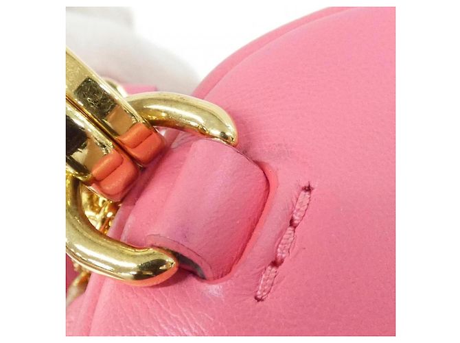 Borsa a Spalla Louis Vuitton Bubblegram Papillon BB M59826 Rosa - vista 4