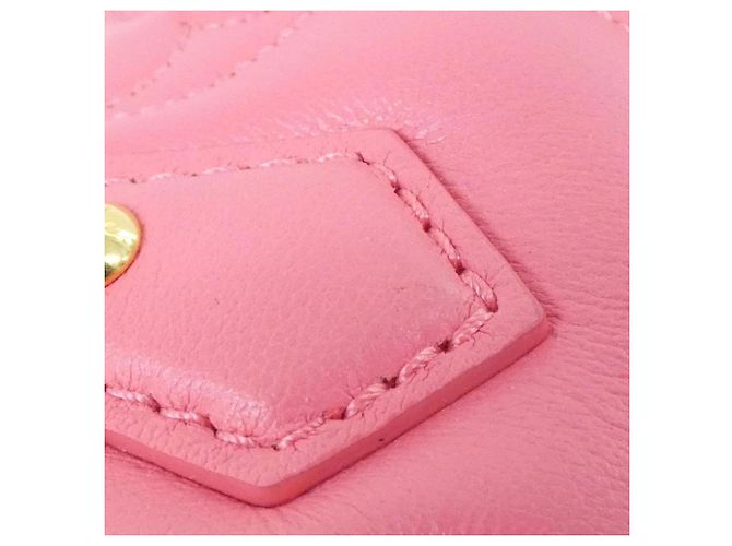 Borsa a Spalla Louis Vuitton Bubblegram Papillon BB M59826 Rosa - vista 5