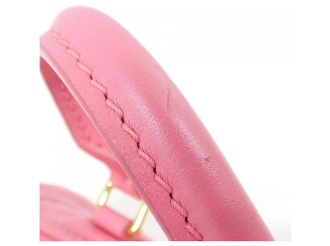 Borsa a Spalla Louis Vuitton Bubblegram Papillon BB M59826 Rosa - vista 6