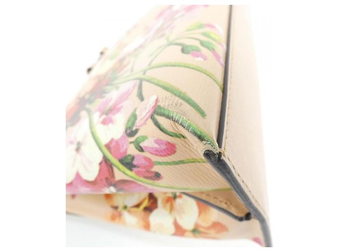 Borsa in pelle rosa Gucci - vista 4