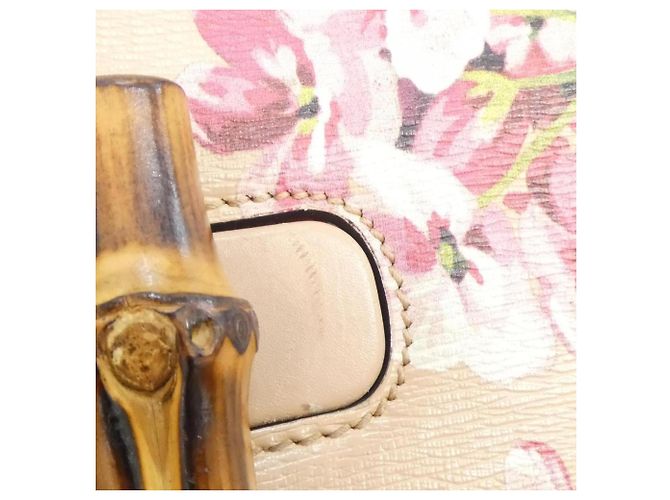 Borsa in pelle rosa Gucci - vista 7