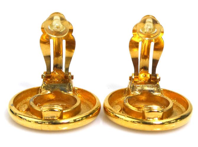 Orecchini a clip in metallo dorato Chanel D'oro - vista 6