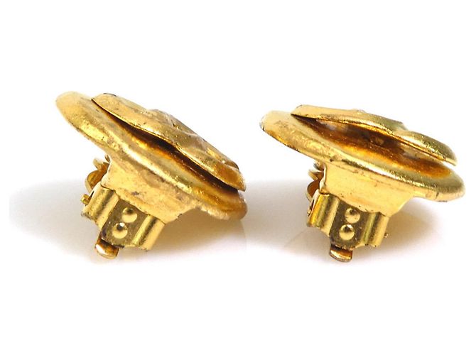 Orecchini a clip dorati Chanel D'oro - vista 4
